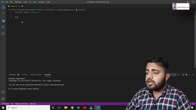 Screenshot Taker Using Python | In Just 4 Lines of Code | Python Project For Beginners | MyCodeWork смотреть онлайн