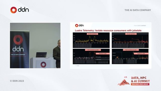 DDN User Conference at ISC23: Peter Bojanic, DDN - Actionable Analytics for DDN EXAScaler смотреть онлайн