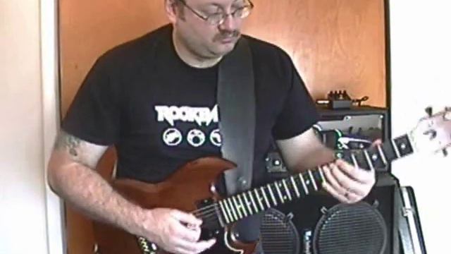 AMT DT-2 Distortion Station Demo/ E Lydian Guitar Improvisation