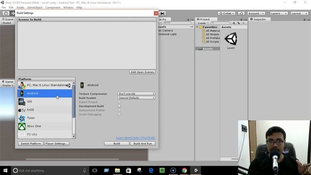 39 Setting Up Unity for Android Game development смотреть онлайн