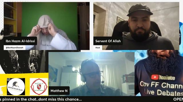 Matt Christain is maybe one step closer to Islam after talking to Shaykh ibn Hazm смотреть онлайн