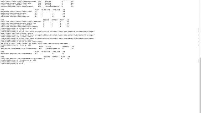 Installing OCS Using Local Storage Operator Part 2 смотреть онлайн