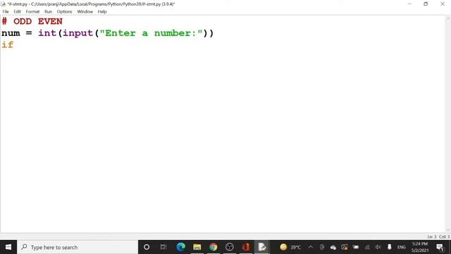 If-else in Python | With Examples | Python Lectures | смотреть онлайн