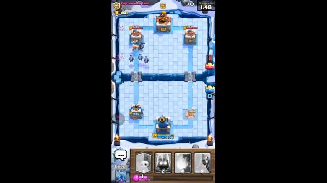 ИГРАЕМ С ДРУГОМ В CLASH ROYAL! смотреть онлайн