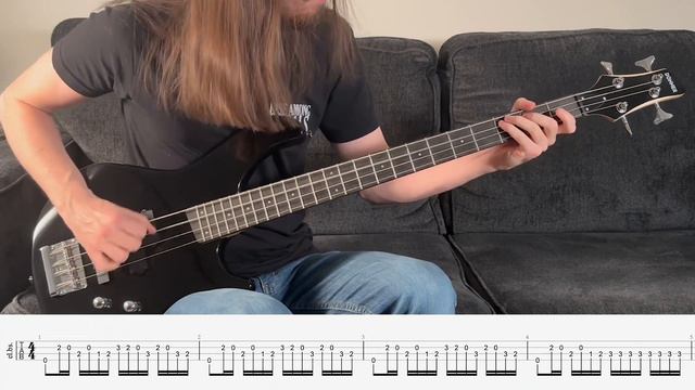 Top 5 HARDEST Megadeth Bass Riffs (w/TABS) смотреть онлайн