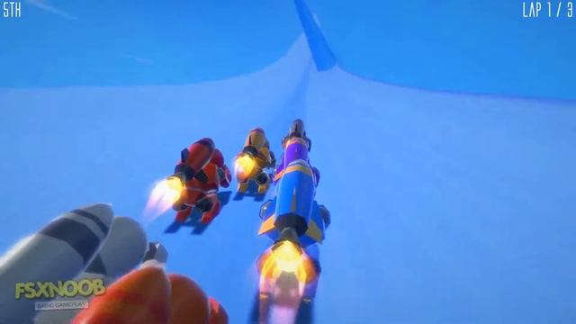 Rocket Ski Racing - First Impressions Gameplay PC STEAM HD смотреть онлайн