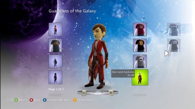 Guardians of the Galaxy Avatar Markplace Items смотреть онлайн