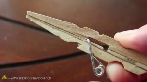 Как сделать Мини-Пистолет из прищепки