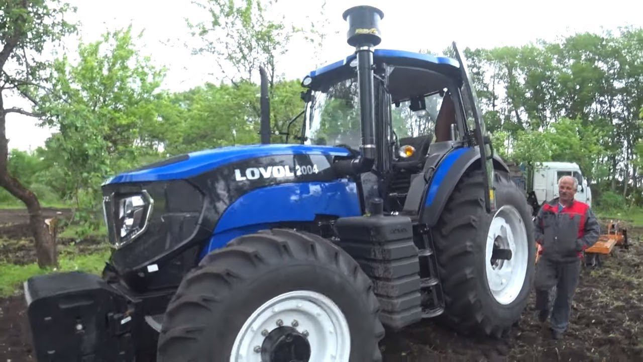 КИТАЙСКИЙ ТРАКТОР LOVOL 2004 СМОТРИМ ВИЗУАЛЬНО смотреть онлайн