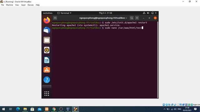 DEMO CÀI ĐẶT WEB SERVER TRÊN UBUNTU смотреть онлайн