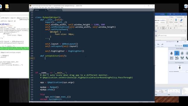 Syntax Highlighting In Notepad | PyQt5 (PyQt6) Tutorial смотреть онлайн