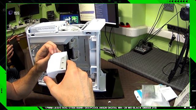 ASSEMBLAGGIO PC GAMING MINI ITX FULL WHITE (Live Twitch del 17/10/23) смотреть онлайн