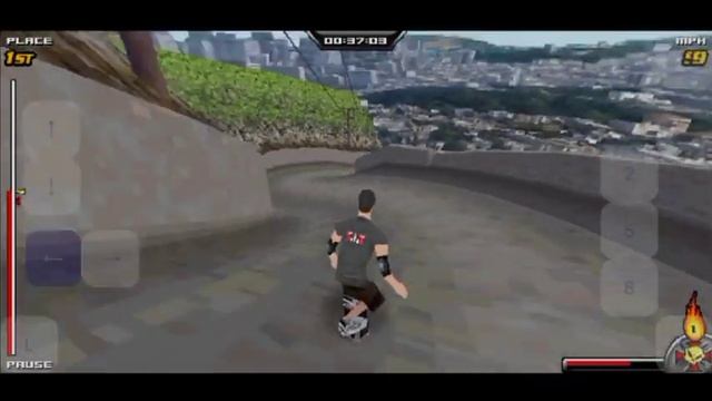 Tony Hawk's Downhill Jam / Java / J2ME Loader / Gameplay + Settings смотреть онлайн