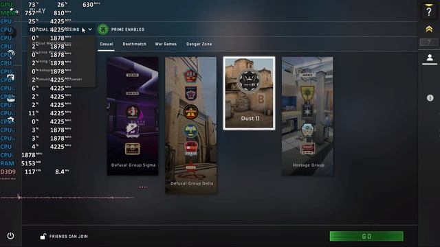 CS:GO | AMD Ryzen 7 4800HS | Nvidia GeForce GTX 1660 Ti смотреть онлайн