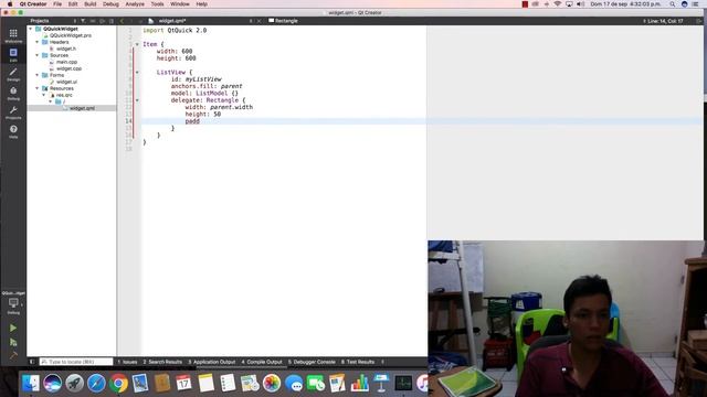 Tutorial Qt Creator - QML - QQuickWidget смотреть онлайн