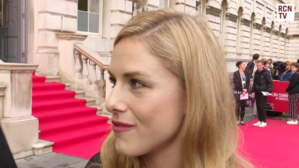 Alix Wilton Regan Interview The Wife Premiere