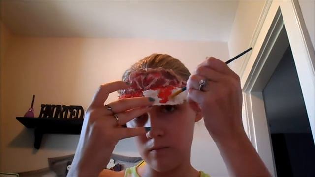 Exposed Brain Makeup Tutorial (2015 Halloween Series) смотреть онлайн