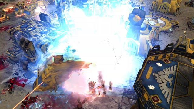 Unification Mod - Imperial Fists vs The Blood God's Legions - Warhammer 40K: Dawn Of War: Soulstorm смотреть онлайн