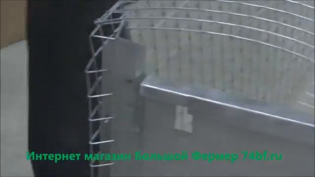 Сборка Клетки для откорма кроликов Оборудование для кролиководства интернет магазин Большой Фермер смотреть онлайн