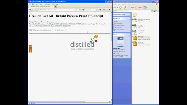 Headless Browser Screenshot Proof of Concept смотреть онлайн