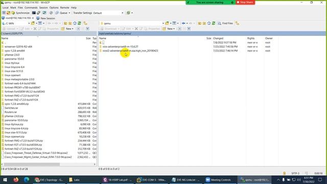 EVE-NG - How To Export And Import Labs