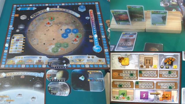 Solo Terraforming Mars (Colonies, Venus & Prelude on Hellas Board) 14May19 Game 13 смотреть онлайн