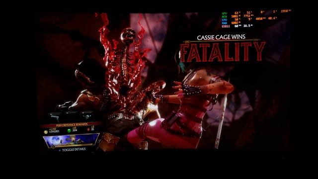 Mortal Kombat 11 PC on Dell 32 Curved Gaming Monitor S3220DGF (G-Sync) смотреть онлайн