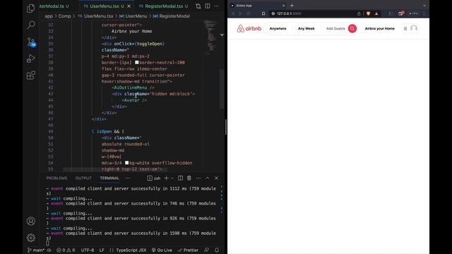 Chapter 3 Register UI : Full Stack Airbnb Clone - NextJS 13.4 Tailwind React TypeScript MongoDB 202 смотреть онлайн