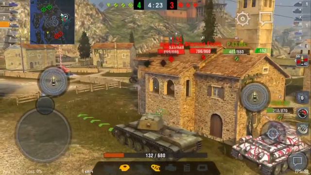 World of Tanks (случайные бои) играю на кв-1 и не только на нём смотреть онлайн