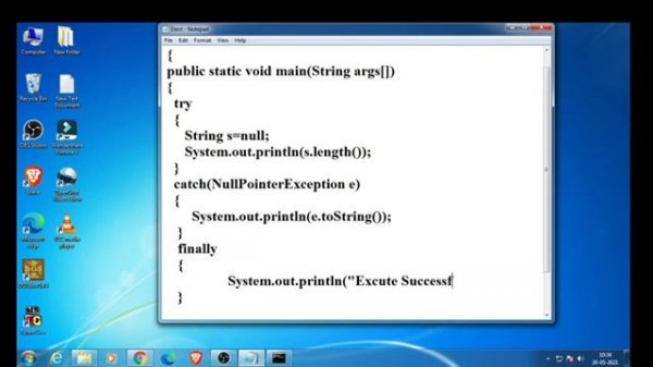 Exception Handling In JAVA
