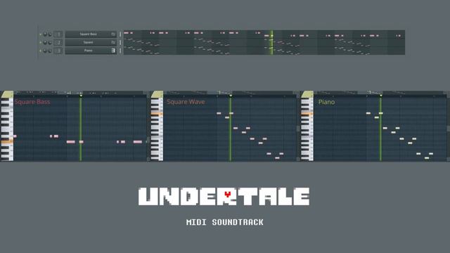 Undertale: Uwa!! SO HEATS!! MIDI смотреть онлайн