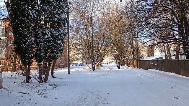 Делаю браслет Прогулка по зимнему городу смотреть онлайн