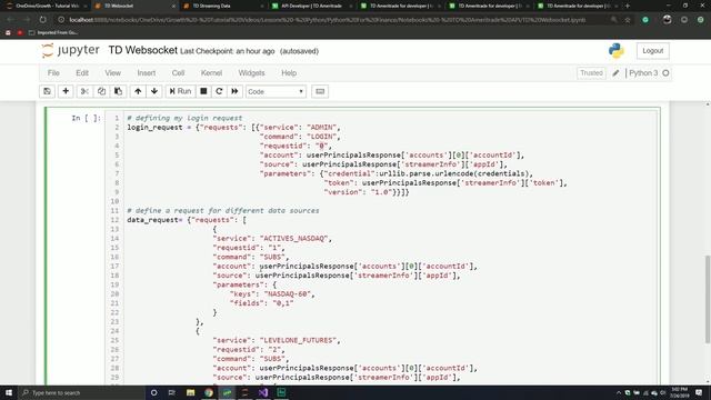 How to Use the TD Ameritrade Streaming API | Part 3 смотреть онлайн