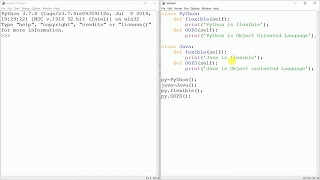 #26 Getting Start With Python | Polymorshim in Python смотреть онлайн