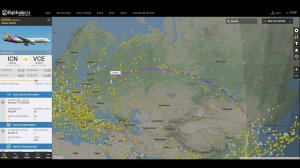 FlightRadar - все самолёты мира в реальном времени на карте с треком