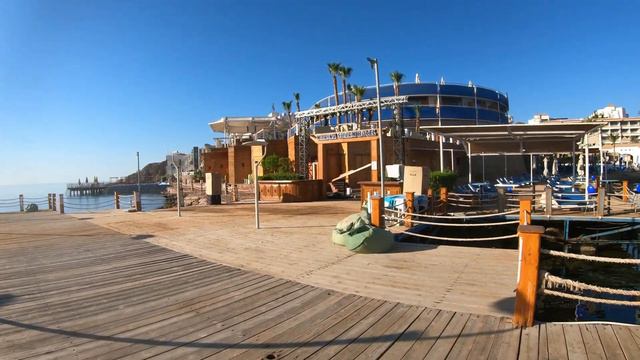 Marina Sharm Hotel In Sharm El Sheikh, Egypt Beach Walking Tour 4K 🇪🇬