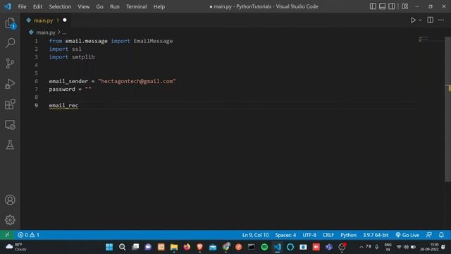 Send Email with Python | Tech with Sreju смотреть онлайн