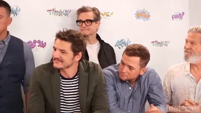 Cast of Kingsman:Golden Circle at SDCC doing finger ballet+russian subs смотреть онлайн