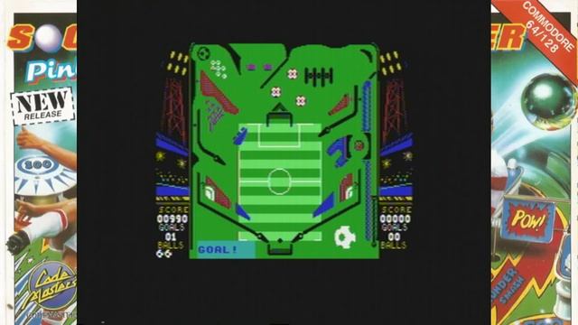 Soccer Pinball - Code Masters 1992 C64 смотреть онлайн
