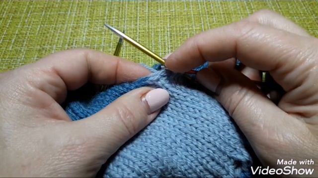 #ВЯЗАНИЕ НОСКИ. часть 2//паголенок,пятка. смотреть онлайн