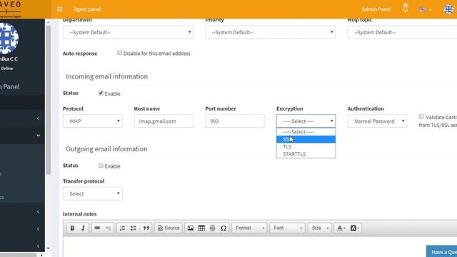 How to configure your email in Faveo Helpdesk смотреть онлайн