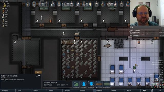 Rimworld Livestream - Just keep rimming, rimming, rimming... смотреть онлайн