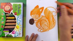 Как нарисовать БЕЛКУ урок рисования для детей