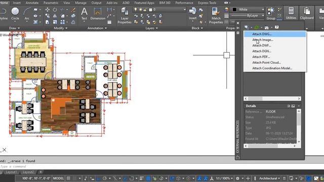 2D Office Floor Plan Complete Finishing Professionally in AUTOCAD. смотреть онлайн