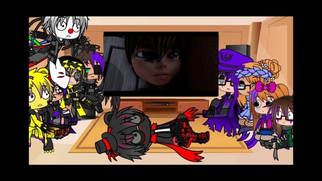 Aftons, Nightmare and Goldie, Charlie and Cassidy react to FNAF 4 Counter Jumpscares and ??? смотреть онлайн