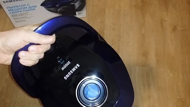Распаковка и обзор Пылесоса Samsung VC20M251AWB смотреть онлайн