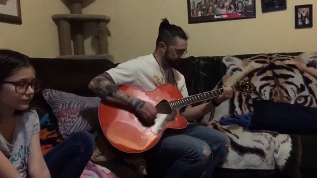 Zombie - Cranberries acoustic cover by Mad Tapper and the Fam смотреть онлайн