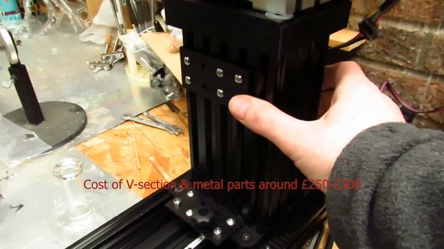 Stepper motor Glass Lathe made using open build components смотреть онлайн