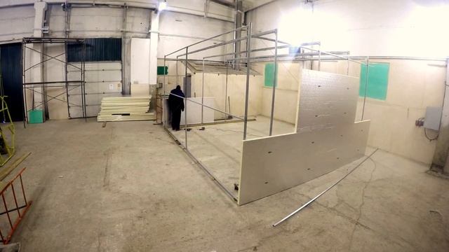 Сборка климатической камеры. Монтаж сборной климатической камеры. смотреть онлайн