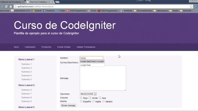 13. Librería Form Validation (Parte II) - Curso de CodeIgniter смотреть онлайн